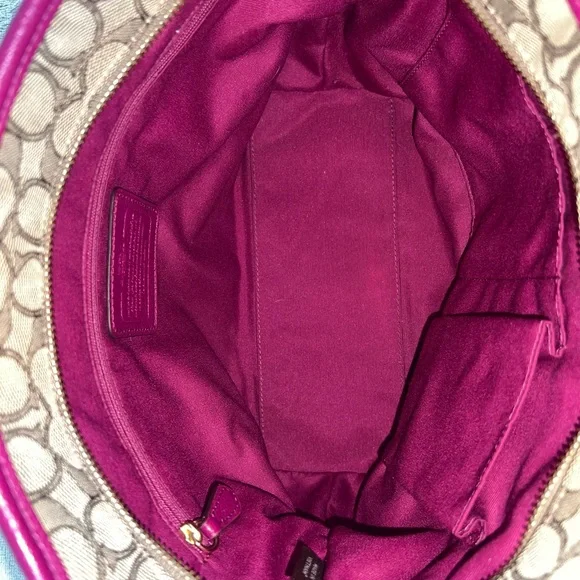 Coach Top Zip Shoulder Tote - D1657-F55364 - Picture 12 of 15